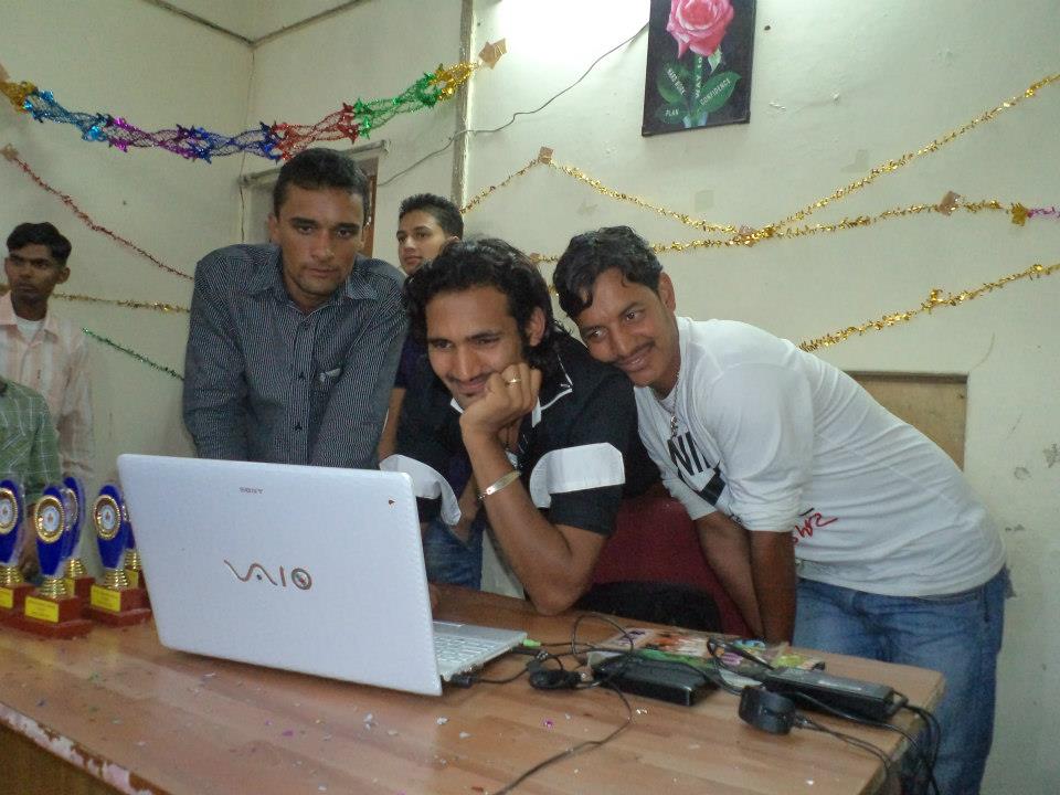 Inder SIngh, Gulab Singh, Deep Kumar at Jivisha Institute