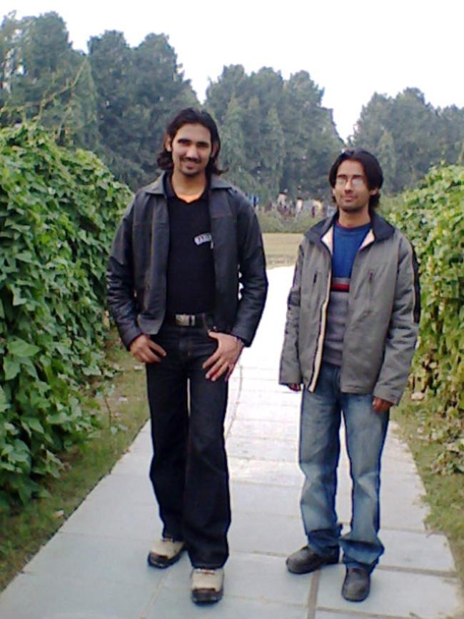 Inder Singh And BIllu 10phase park mohali stadium