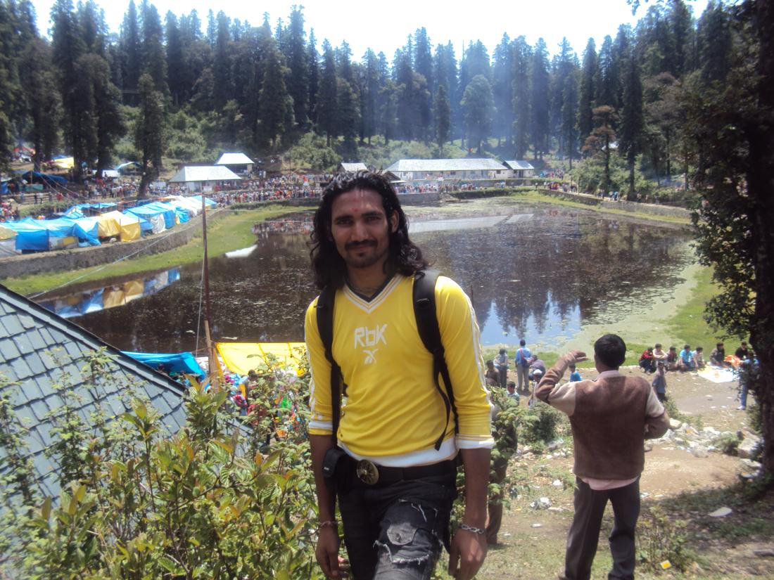 Kamrunag Lake Jhill Created from water started from Stone Inder And Sanjay