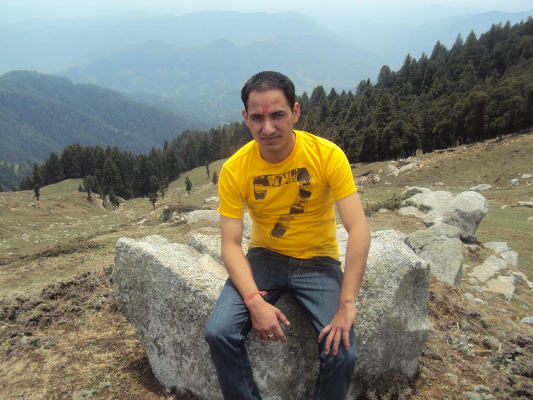 Jivan Lal From Navani kandha at Shikari Devi Hills