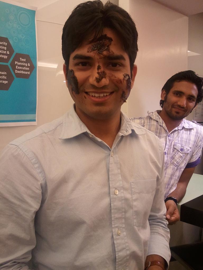 Kant Sharma From Jammu Celebrating Birthday Sapient Nitro NCL