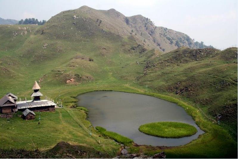 Parashar Lake In Mandi District Summer