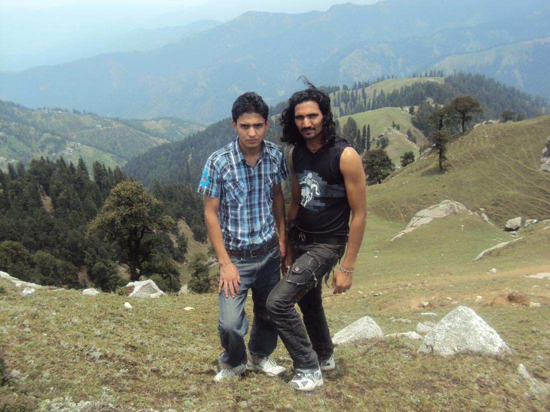 Sanjay And Inder SIngh above karsong vally Kamrunag