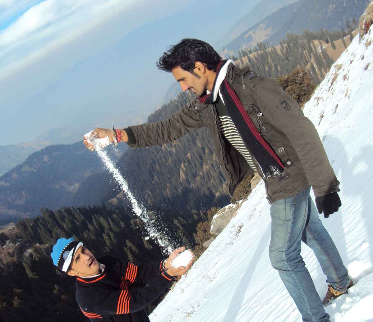 Snow magic by Inder Singh
