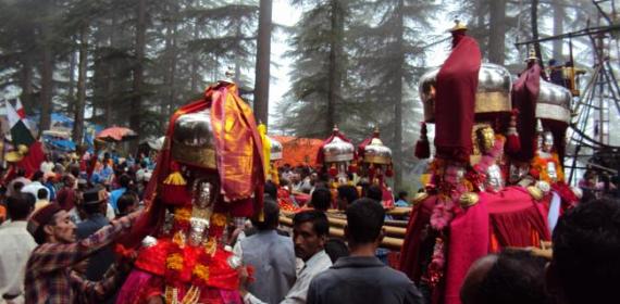 Bharedi Mata or Baglamukhi mata bagsaid leh Mandi Thunag himachal