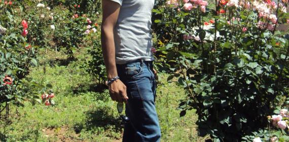 Inder Singh at new Dhangsudhar Mandir Mandi Himachal Pradesh