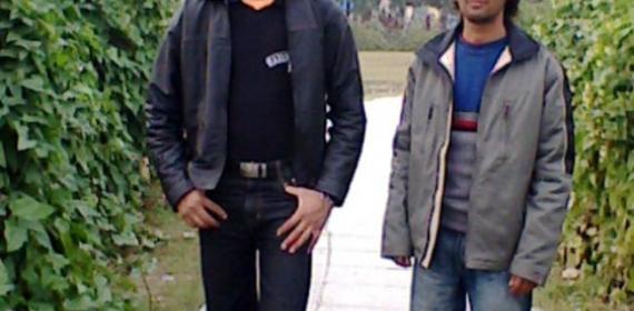 Inder Singh And BIllu 10phase park mohali stadium