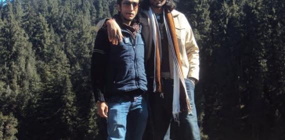 Inder Singh And Nima Negi On Hills of janjalhi and Shikari mata MAndi Himachal India Just time Pass