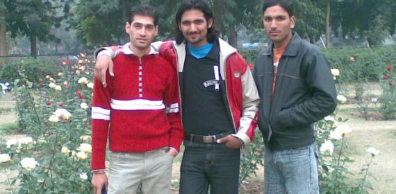 Inder Singh Ashok and Durga Ram Chandigarh 17 Park rose garden