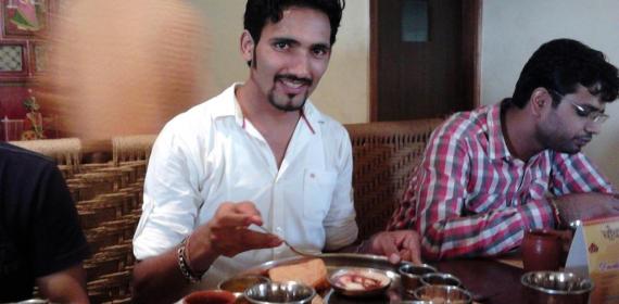 Inder Singh and Saurabh Maheshwar at choubara gurgaon.jpg