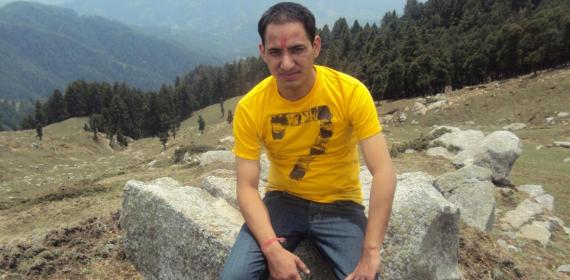 Jivan Lal From Navani kandha at Shikari Devi Hills