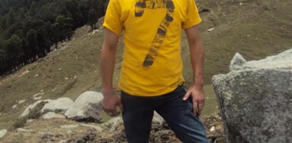 Jivan lal On Tracking from Kamrunag to Shikari devi
