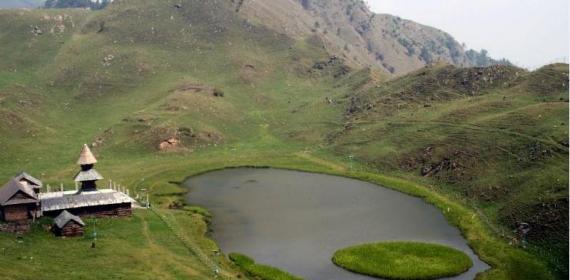 Parashar Lake In Mandi District Summer