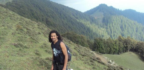 Shikari devi top More then 2700 Meters Heigh Hills covered with Thick forests