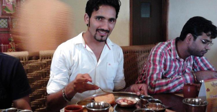 Inder Singh and Saurabh Maheshwar at choubara gurgaon.jpg